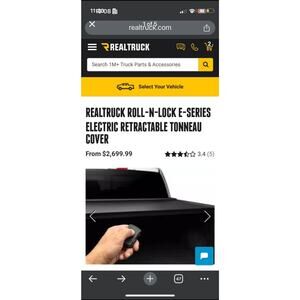 RollNLock Electric Series for
Ram 1500-3500 Truck bed metal Cover